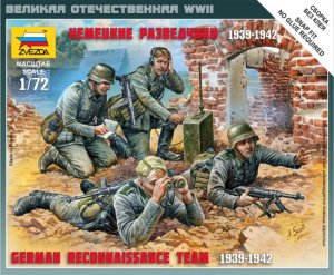 ZVEZDA 6153 - 1:72 German Reconnaissance Team 1939-1942