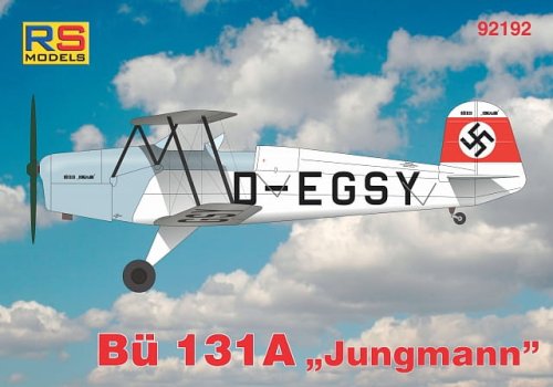 Przejdź do produktu RS MODELS 92192 - 1:72 Bucker Bu-131 A Jungmann