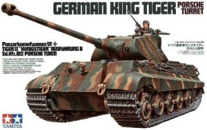 TAMIYA 35169 - 1:35 King Tiger Porsche Turret