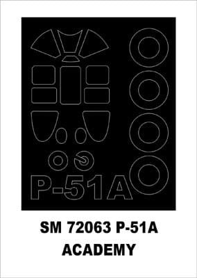 Przejdź do produktu MONTEX SM72063 - 1:72 P-51 A Mustang