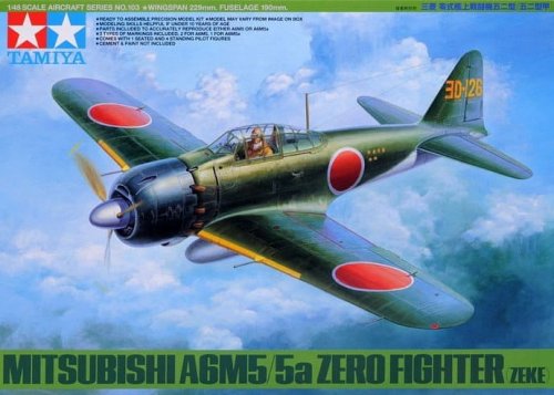 Przejdź do produktu TAMIYA 61103 - 1:48 Mitsubishi A6M5 / 5a Zero (Zeke)
