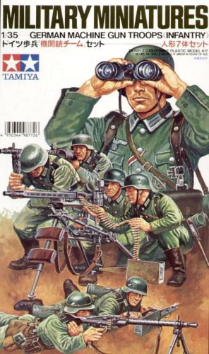 Przejdź do produktu TAMIYA 35038 - 1:35 German Machine Gun Troops Infantry