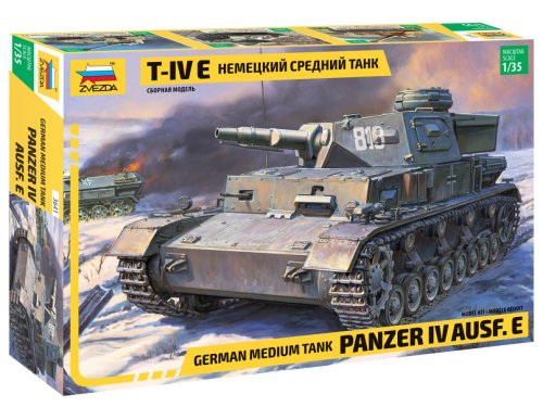 Przejdź do produktu ZVEZDA 3641 - 1:35  Panzer IV Ausf.E German Medium Tank