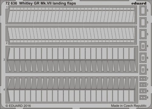 Przejdź do produktu EDUARD 72636 - 1:72 Whitley GR Mk.VII landing flaps