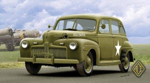ACE 72298 - 1:72 US Army Staff Car model 1942