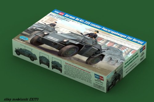 Przejdź do produktu HOBBY BOSS 83817 - 1:35 German Sd.Kfz.223 Leichter Panzerspahwagen (1st Series)