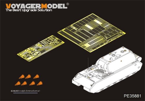 Przejdź do produktu VOYAGER PE35881 - 1:35 WWII German MAUS Super heavy tank Photo Etched set