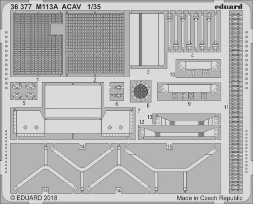 Przejdź do produktu EDUARD 36377 - 1:35 M113A ACAV