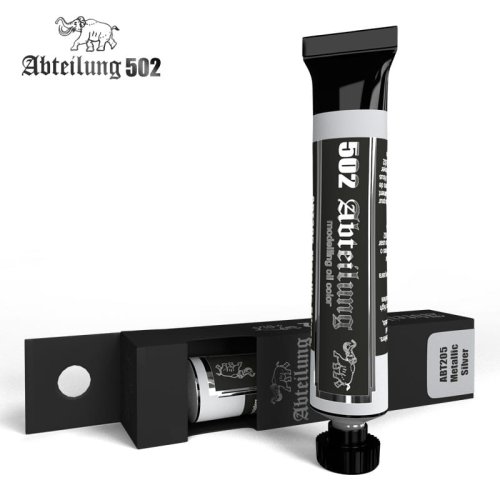Przejdź do produktu ABTEILUNG 502 ABT205 - Metallic Silver 20 ml