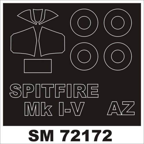 Przejdź do produktu MONTEX SM72172 - 1:72 Spitfire I-V