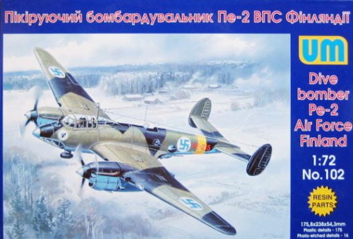 Przejdź do produktu UNIMODELS 102 - 1:72 Petlyakov Pe-2 , Finnish Air Force