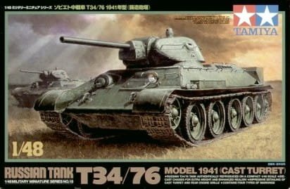 Przejdź do produktu TAMIYA 32515 - 1:48 T34/76 1941 Cast Turret