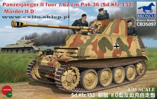 Przejdź do produktu BRONCO CB 35097 - 1:35 Sd.Kfz.132 Marder IID