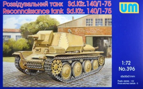 Przejdź do produktu UNIMODELS 396 - 1:72 Marder III Sd 140/1-75