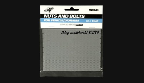 Przejdź do produktu MENG MODEL SPS005 - Nuts and Bolts for Vehicle / Diorama - Set A Small