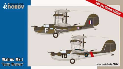 Przejdź do produktu SPECIAL HOBBY 48161 - 1:48 Walrus Mk.I - Early Wariors