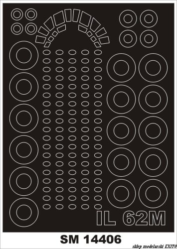 Przejdź do produktu MONTEX SM14406 - 1:144 IL-62M