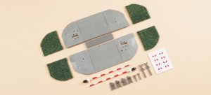 AUHAGEN 41604 H0 - Przejazd kolejowy z zaporami II