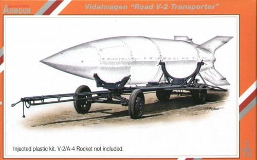 Przejdź do produktu SPECIAL HOBBY A72009 - 1:72 Vidalwagen Road V-2 Transporter