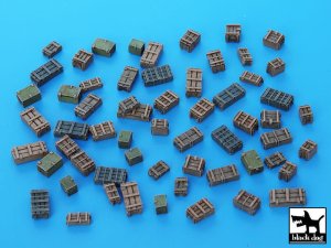BLACK DOG T72026 - 1:72 Ammo boxes accessories set