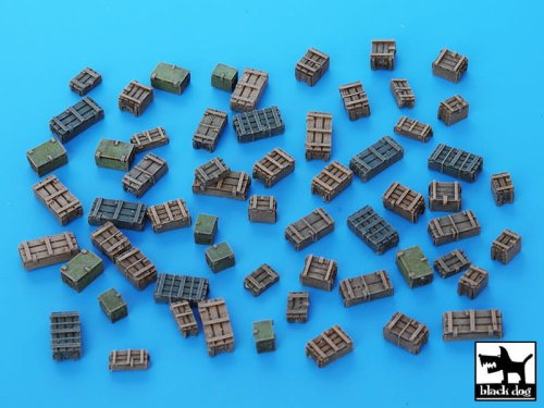 Przejdź do produktu BLACK DOG T72026 - 1:72 Ammo boxes accessories set