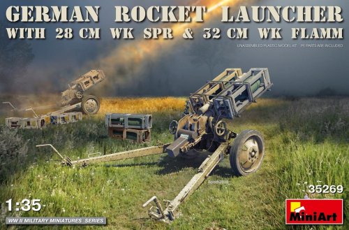 Przejdź do produktu MINIART 35269 - 1:35 German Rocket Launcher w/ 28cm WK Spr & 32cm WK Flamm