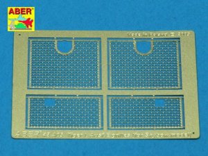ABER 48A03 - 1:48 German tank Tiger I grilles
