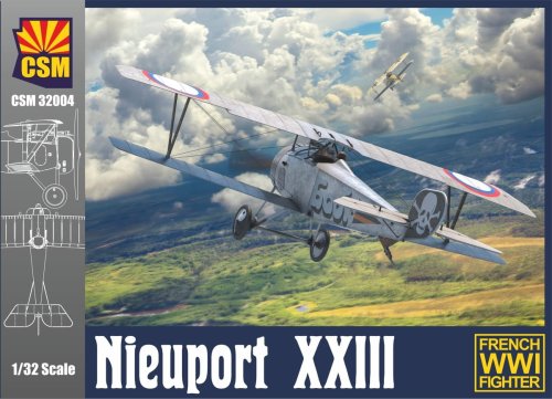 Przejdź do produktu COPPER STATE MODELS CSM 32004 - 1:32 Nieuport XXIII