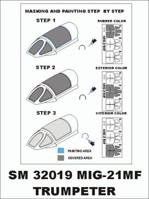 Przejdź do produktu MONTEX SM32019 - 1:32 MiG-21 MF