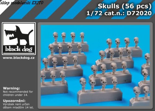 Przejdź do produktu BLACK DOG D72020 - 1:72 Skulls