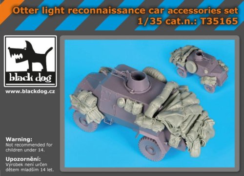 Przejdź do produktu BLACK DOG T35165 - 1:35 Otter light reconnaissance car accessories set