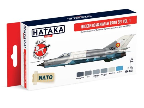 Przejdź do produktu HATAKA AS91 - Zestaw farb Modern Romanian AF paint vol.1