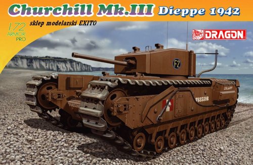 Przejdź do produktu DRAGON 7510 - 1:72 Churchill Mk.III  Dieppe 1942