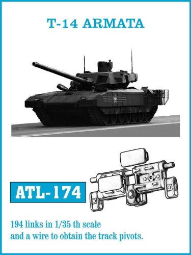 Przejdź do produktu Friulmodel ATL-174 - 1:35 Metalowe gąsienice T-14 Armata