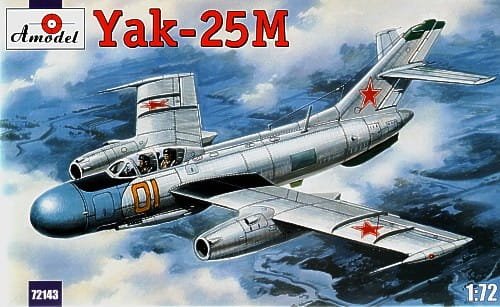 Przejdź do produktu AMODEL 72143 - 1:72 Yakovlev Yak-25 M