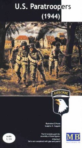 Przejdź do produktu MASTER BOX 3511 - 1:35 U.S. Paratroopers (1944)