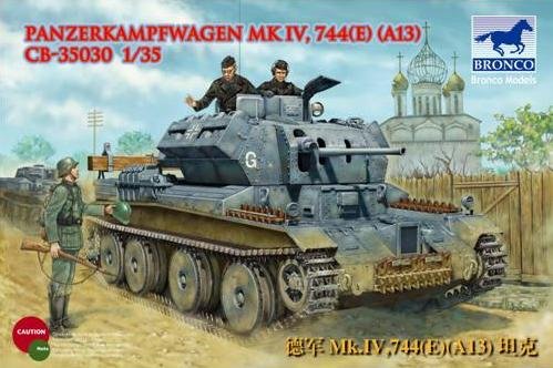 Przejdź do produktu BRONCO CB 35030 - 1:35 PanzerKampfwagen Mk IV, 744(e) (A13)
