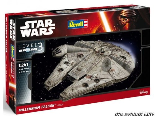 Przejdź do produktu REVELL 03600 - 1:241 Star Wars Millennium Falcon