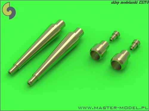 Przejdź do produktu MASTER AM-32-081 - 1:32 Spitfire Mk.IXe /XVIe wczesny, stożkowa osłona luf działek Hispano 20mm i km Browning .50cal
