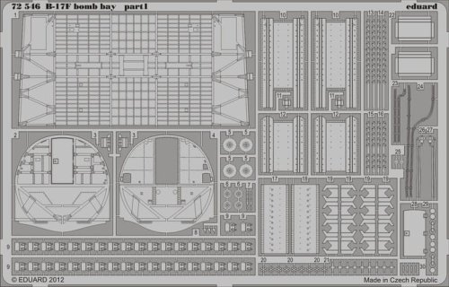 Przejdź do produktu EDUARD 72546 - 1:72 B-17F bomb bay