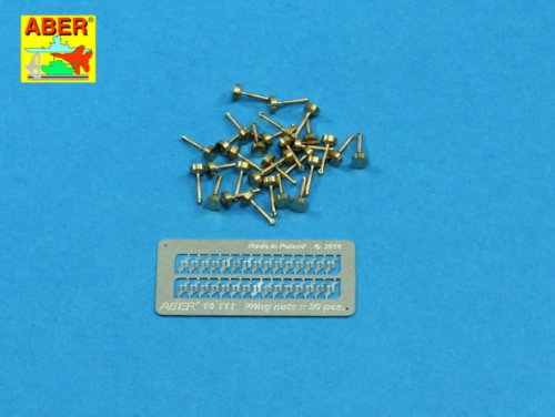 Przejdź do produktu ABER 16111 - 1:16 Wing nuts PE nuts with turned bolt x 30 pcs.