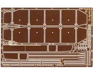 PART P72066 - 1:72 Pz.Kpfw. III Ausf.M side skirts