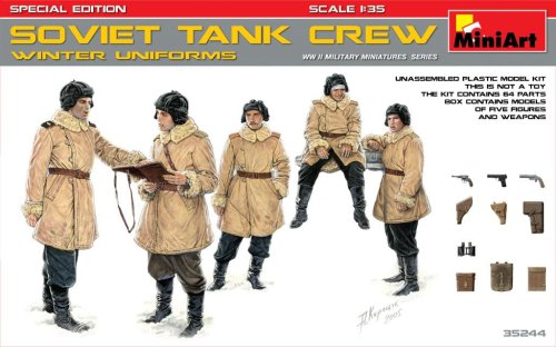 Przejdź do produktu MINIART 35244 - 1:35 Soviet tank crew. Winter uniforms - Special Edition