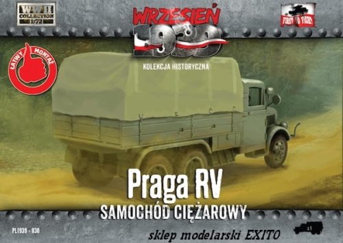 Przejdź do produktu FIRST TO FIGHT 030 -  Wrzesień 1939 - 1:72 Praga RV - Gazetka w zestawie z modelem