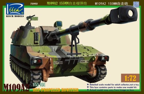 Przejdź do produktu RIICH MODELS RT72002 - 1:72 M109A2 155 mm self-propelled howitzer