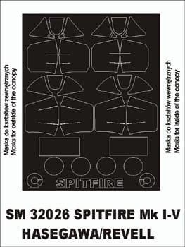 Przejdź do produktu MONTEX SM32026 - 1:32 Spitfire Mk I-V