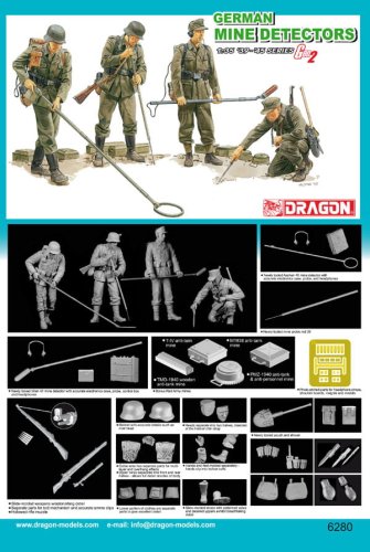 Przejdź do produktu DRAGON 6280 - 1:35 German Mine Detectors