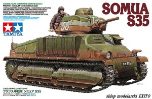TAMIYA 35344 - 1:35 Somua S35 French Medium Tank
