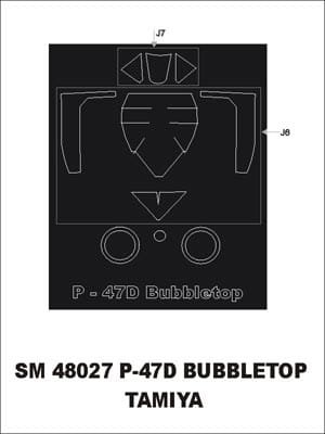 Przejdź do produktu MONTEX SM48027 - 1:48 P-47D Bubbletop
