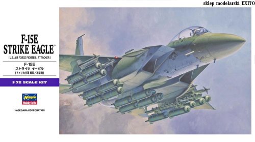 Przejdź do produktu HASEGAWA E10 - 1:72 F-15E Strike Eagle
